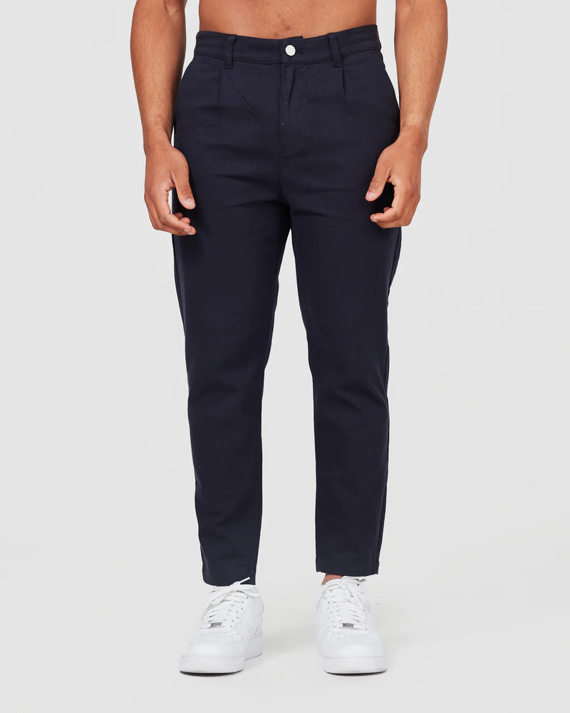 Mava Trousers (Navy Blauw)