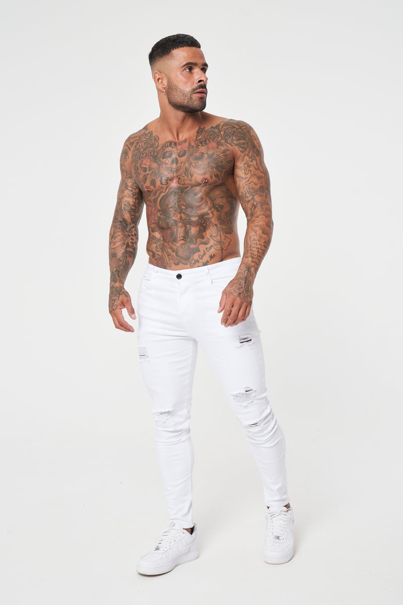 Genova Jeans (White)