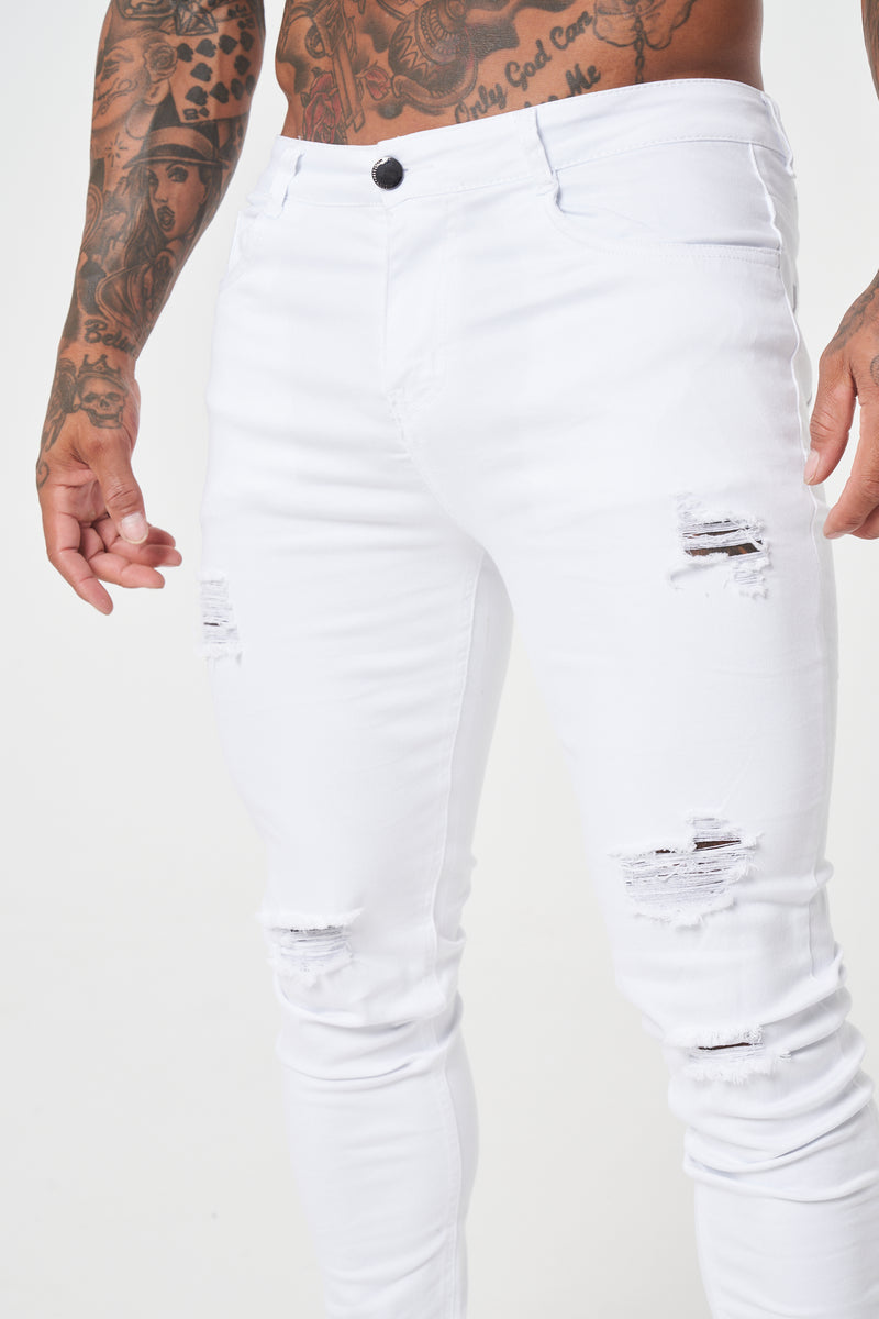 Genova Jeans (White)